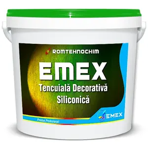 Tencuiala decorativa siliconica elastica si rezistenta