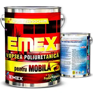 Vopsea poliuretanica industriala profesionala de mobila