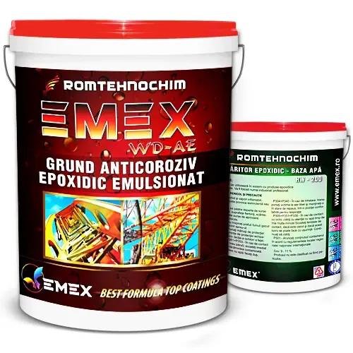 Grund epoxidic solubil apa protectie metal