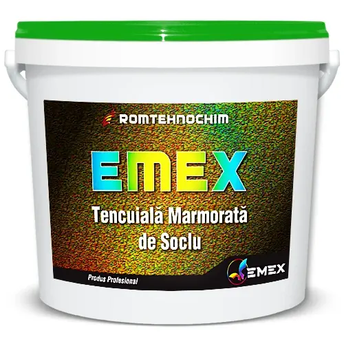 Tencuiala marmorata de soclu