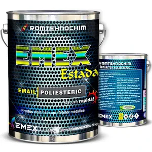 Email poliesteric metal fibra de sticla