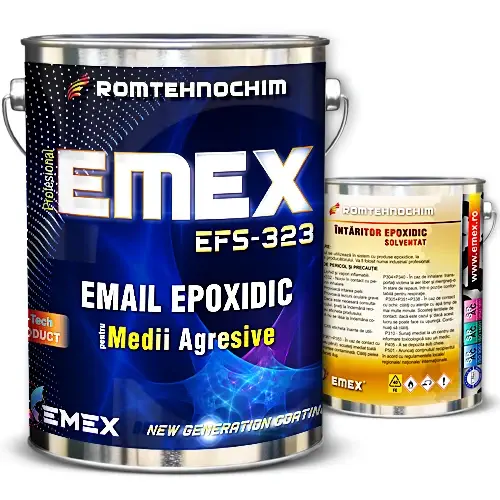 Email epoxidic pentru medii chimic agresive