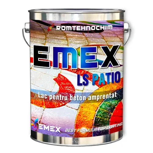 Lac pentru beton decorativ amprentat