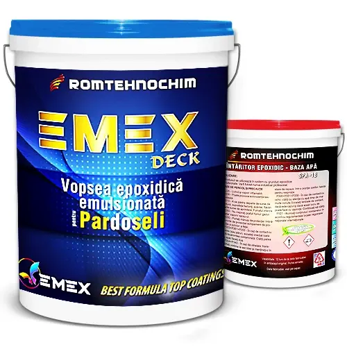 Vopsea epoxy pardoseli solubila in apa